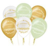 Ballonnen Communie x 6