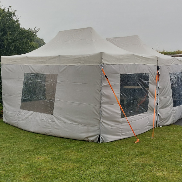 Partytent 6x4,5 pakket 4